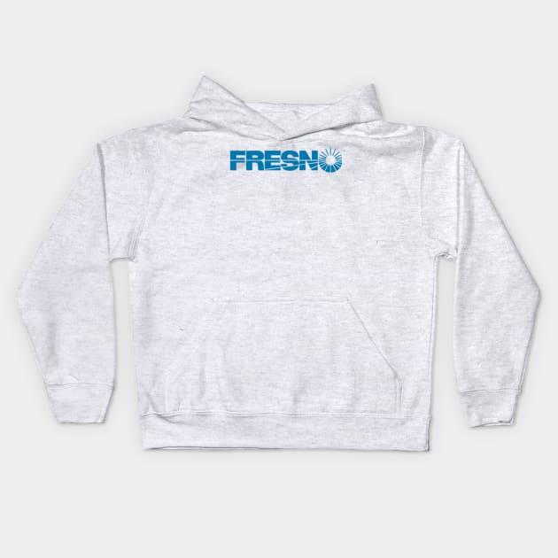 Fresno Logo Kids Hoodie by BsalSanchez